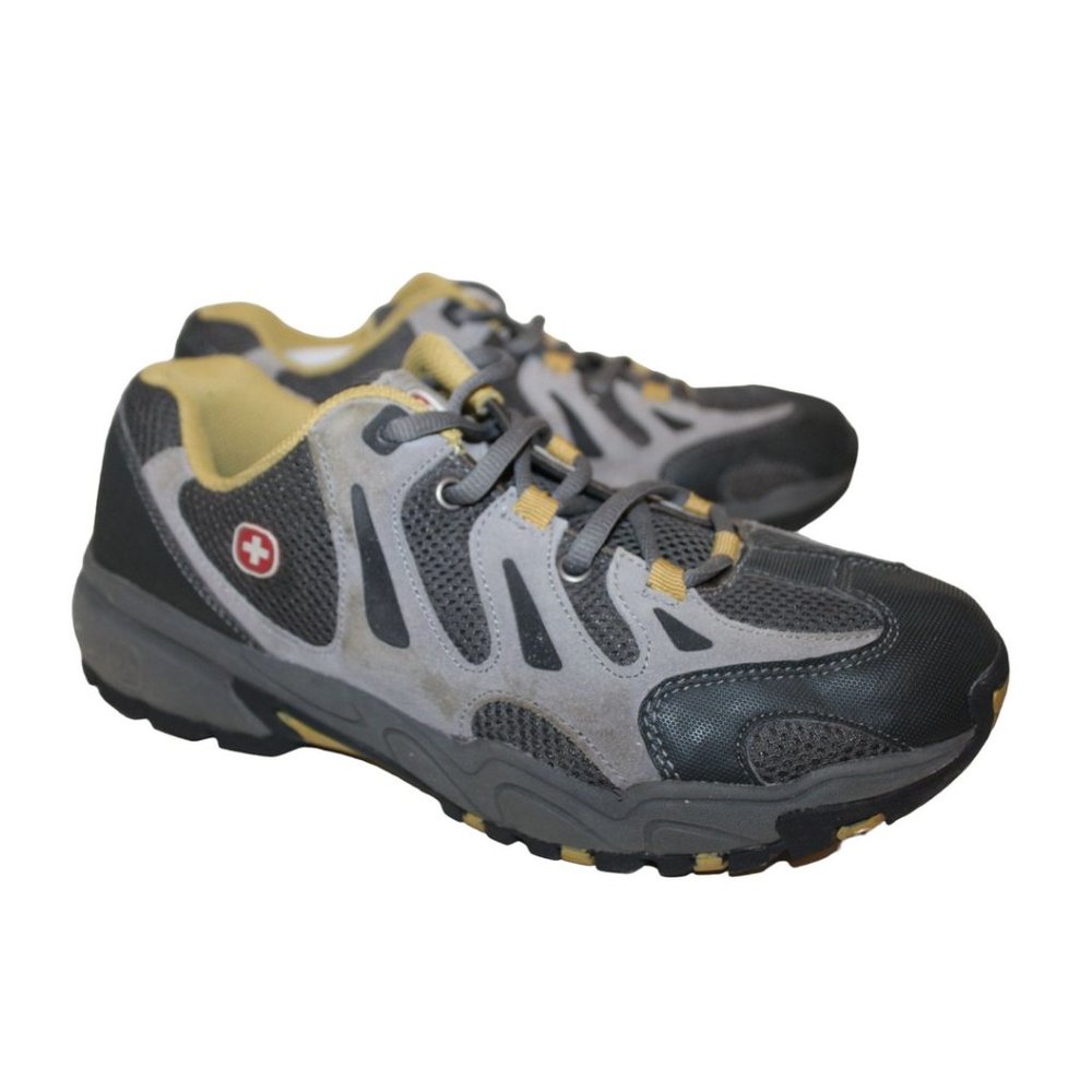 SWISS GEAR Mens Low Hiking / Walking SNEAKERS / SHOES Lace-Up Sz 9.5